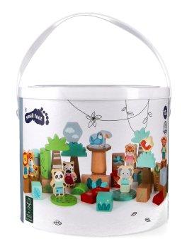Blocchi in Legno da Costruzione Jungle Friends - 6