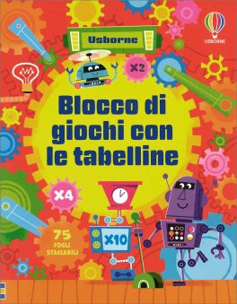 Blocco di Giochi con le Tabelline — Libro - 1