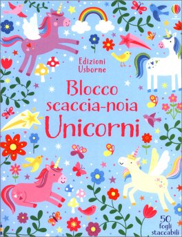 Blocco Scaccia-noia - Unicorni — Libro - 1