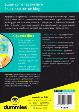 Blog di Successo for Dummies — Libro - 2