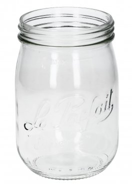 Vasetto in Vetro + Coperchio Arancione - "Bocal A Vis" - 3