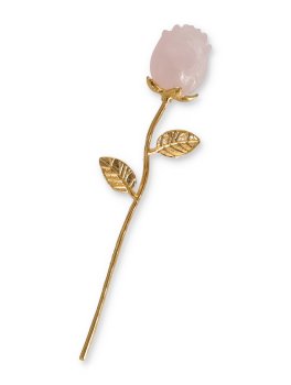 Bocciolo in Quarzo Rosa - 2