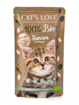 Bocconcini Junior Bio Pollame per Gattini - 1