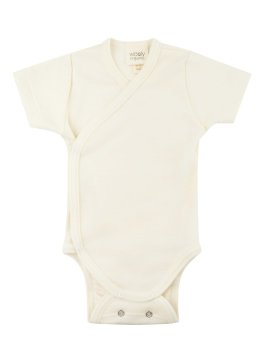 Body a Manica Corta in Lana Merino e Seta - 1