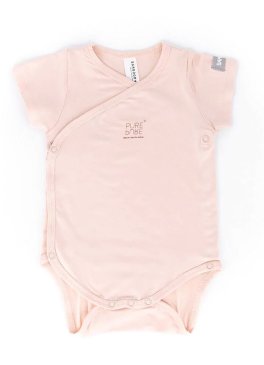 Body a Mezza Manica Bimba - Rosa - 1