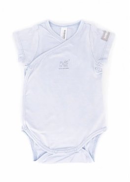 Body a Mezza Manica Bimbo - Azzurro - 1