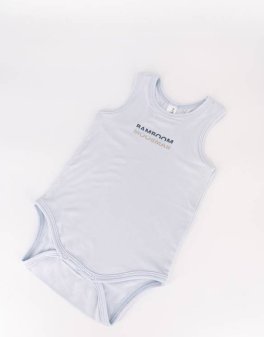 Body Canottiera Bimbo - Azzurro - 2
