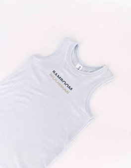 Body Canottiera Bimbo - Azzurro - 3