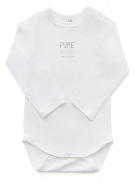 Body Maniche Lunghe con Apertura sulla Spalla - 12/18m - 3