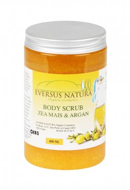 Body Scrub Zea Mais & Argan - Scrub Esfoliante Corpo