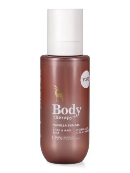 Body Therapy+ Mist Profumata Corpo e Capelli Vaniglia e Sandalo - 1