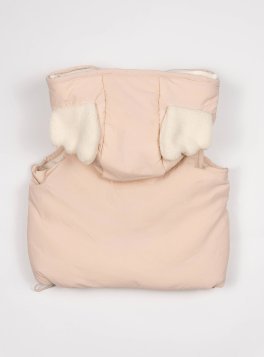 Body Warmer Bamboom - Gilet Smanicato Bimbo - Vintage Pink - 2