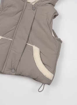 Body Warmer Bamboom - Gilet Smanicato Bimbo - Wet Grey - 4