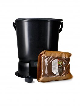 Set Bokashi Organko Essential + Base + 1 kg Miscela - 2