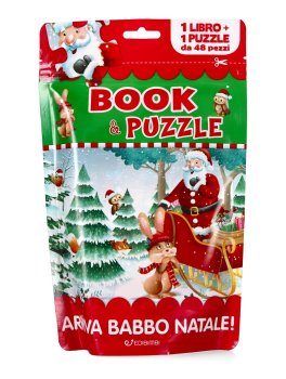 Book & Puzzle - Arriva Babbo Natale! - 1