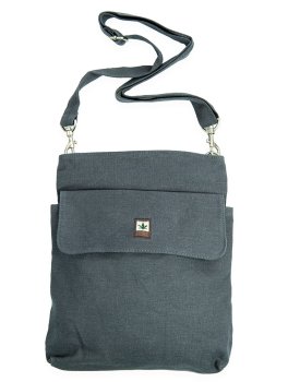 Borsa a Tracolla in Canapa e Cotone - Linea Vegan - 1