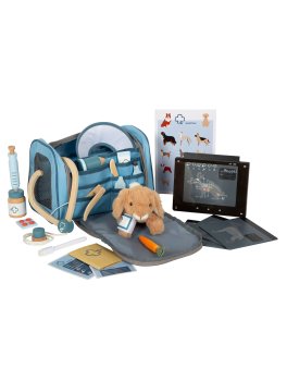 Borsa del Veterinario con Coniglio in Peluche - 2