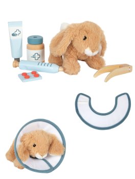 Borsa del Veterinario con Coniglio in Peluche - 11