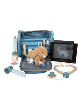 Borsa del Veterinario con Coniglio in Peluche - 3