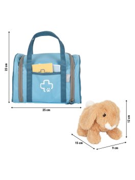 Borsa del Veterinario con Coniglio in Peluche - 7