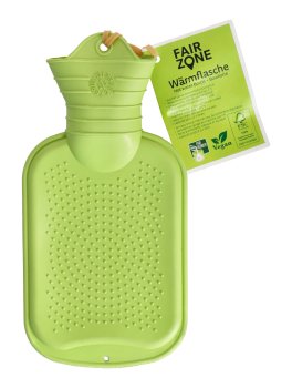 Mini Borsa dell’Acqua Calda in Gomma Naturale Fair Trade - 1