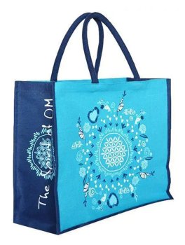 Borsa/Shopper in Juta Fiore della Vita - 1