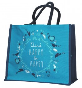 Borsa/Shopper in Juta Fiore della Vita - 2