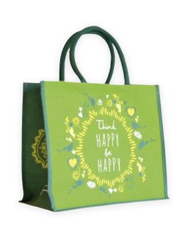 Borsa/Shopper in Juta Fiore della Vita - 1