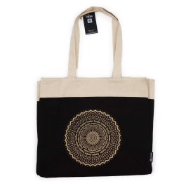 Borsa Tote Oversize Effetto Stonewashed - Freedom Mandala - 1