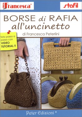 Borse di Rafia all'Uncinetto — Libro - 1
