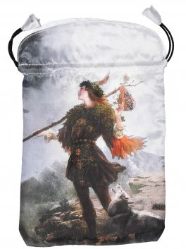 Borsetta per Tarocchi in Raso - Heaven & Earth - 1
