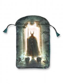 Borsetta per Tarocchi in Raso - Runic Bag - 1