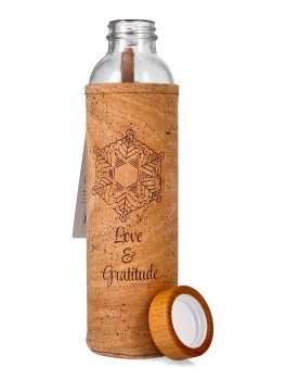 Bottiglia Flaska Collo Largo "Spiritual" - Emoto Peace & Gratitude - 3