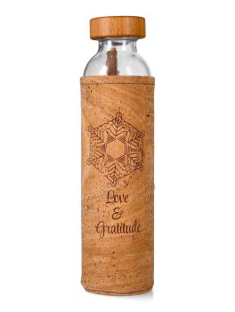 Bottiglia Flaska Collo Largo "Spiritual" - Emoto Peace & Gratitude - 1