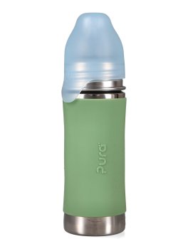 Bottiglia in Acciaio con Beccuccio in Silicone  - 325 ml - 3