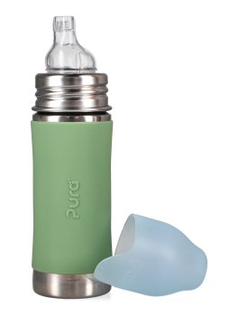 Bottiglia in Acciaio con Beccuccio in Silicone  - 325 ml - 4