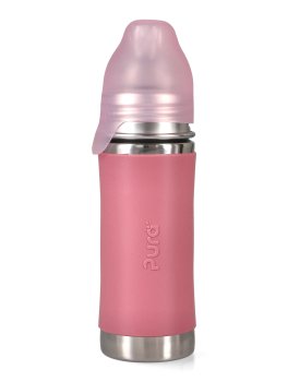 Bottiglia in Acciaio con Beccuccio in Silicone  - 325 ml - 3