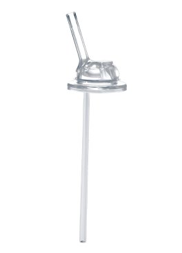 Bottiglia in Acciaio con Cannuccia in Silicone - 325 ml - 8