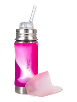 Bottiglia in Acciaio con Cannuccia in Silicone - 325 ml - 3