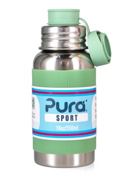 Bottiglia in Acciaio con Tappo Sport - 550 ml - 2