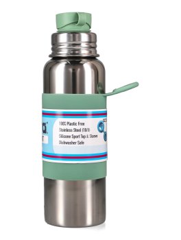 Bottiglia in Acciaio con Tappo Sport - 850 ml - 2