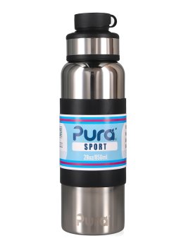 Bottiglia in Acciaio con Tappo Sport - 850 ml - 3
