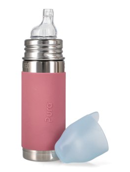 Bottiglia Termica in Acciaio con Beccuccio in Silicone - 260 ml - 3