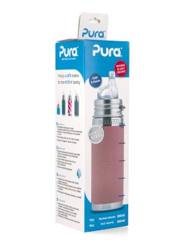 Bottiglia Termica in Acciaio con Beccuccio in Silicone - 260 ml - 4