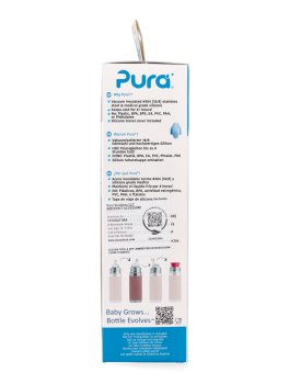 Bottiglia Termica in Acciaio con Beccuccio in Silicone - 260 ml - 5