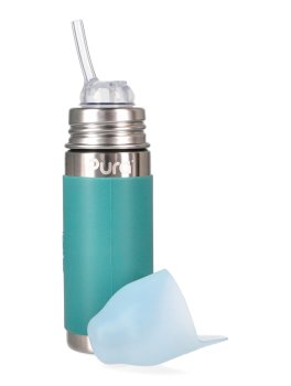 Bottiglia Termica in Acciaio con Cannuccia in Silicone - 260 ml - 3