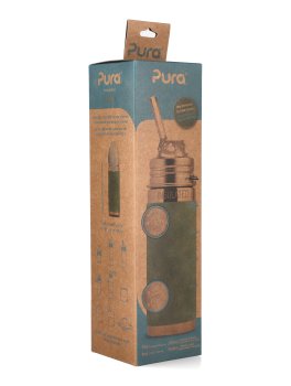 Bottiglia Termica in Acciaio con Cannuccia in Silicone - 260 ml - 6