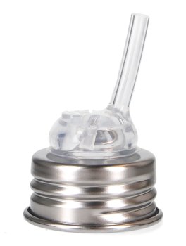 Bottiglia Termica in Acciaio con Cannuccia in Silicone - 260 ml - 4