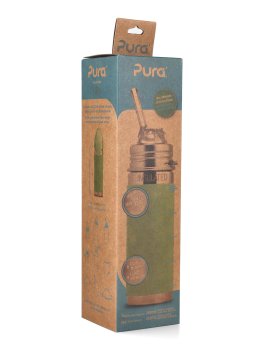 Bottiglia Termica in Acciaio con Cannuccia in Silicone - 260 ml - 6