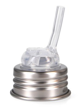 Bottiglia Termica in Acciaio con Cannuccia in Silicone - 260 ml - 4
